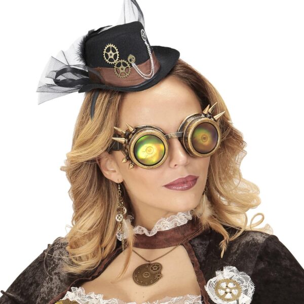 Mini Cilindro Nero Steampunk