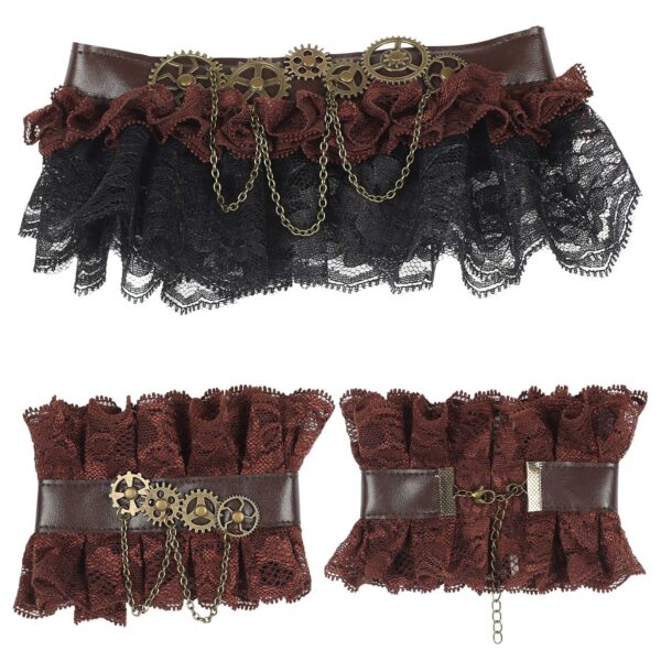 Polsini e Girocollo Steampunk