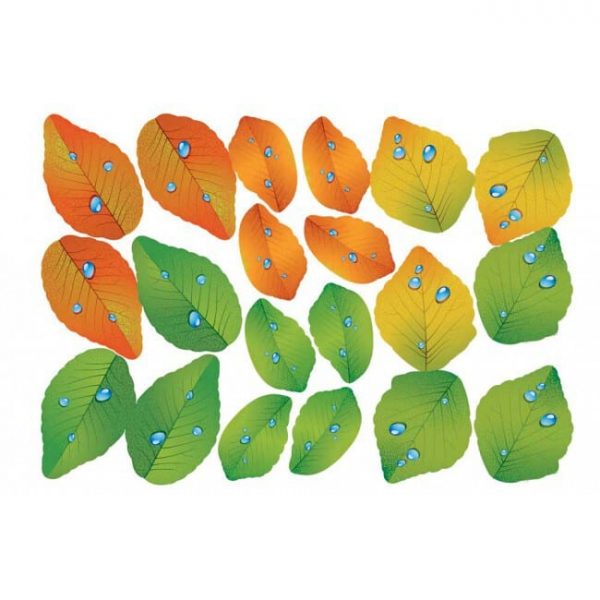 Cialda 3D Foglie Assortite