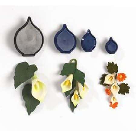 JEM Tagliapasta Fiori Calla Set 3