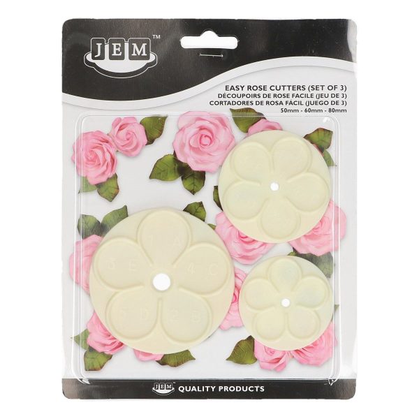 JEM Tagliapasta Rose Set 3
