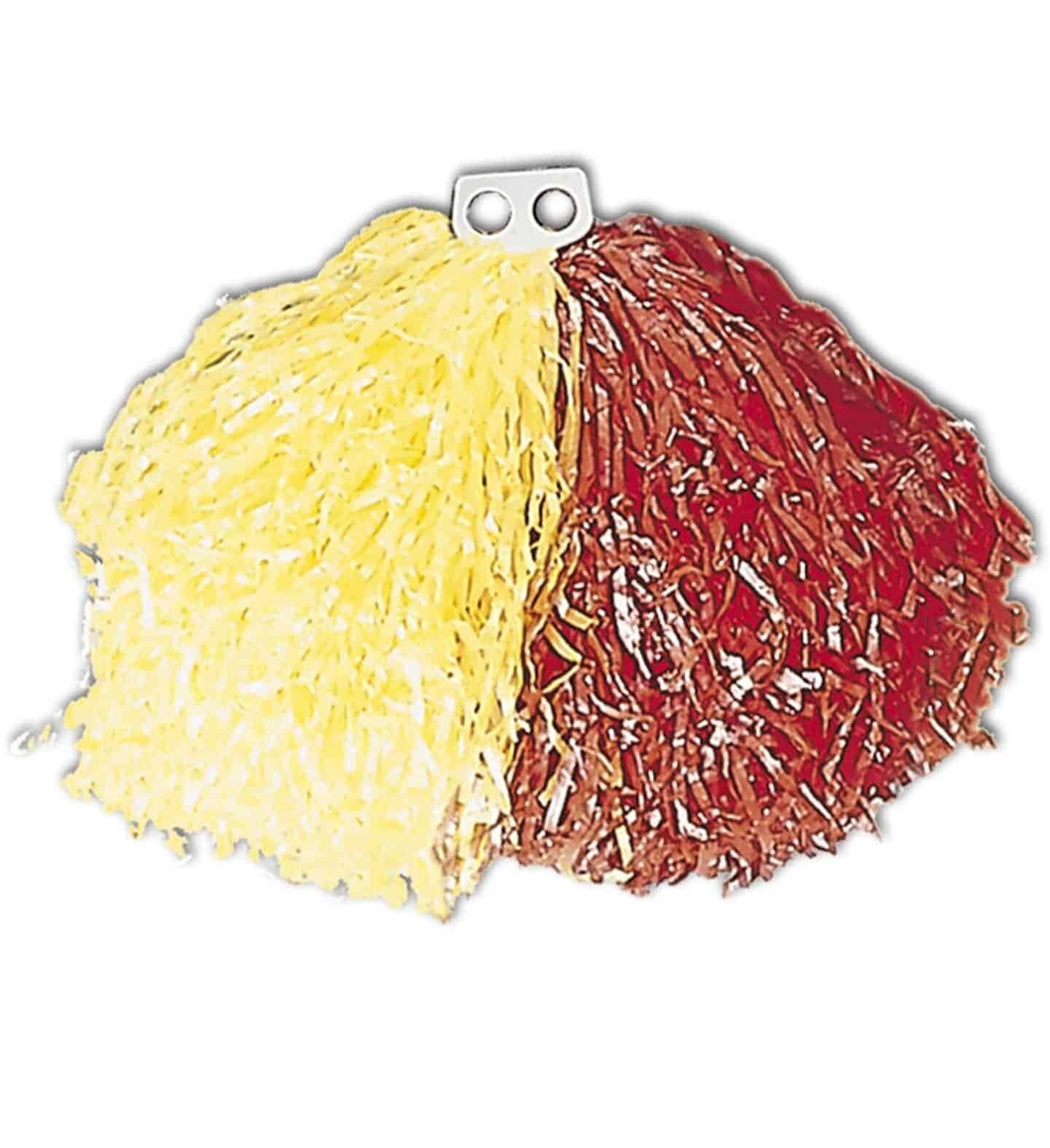 Pom Pom Giallo e Rosso