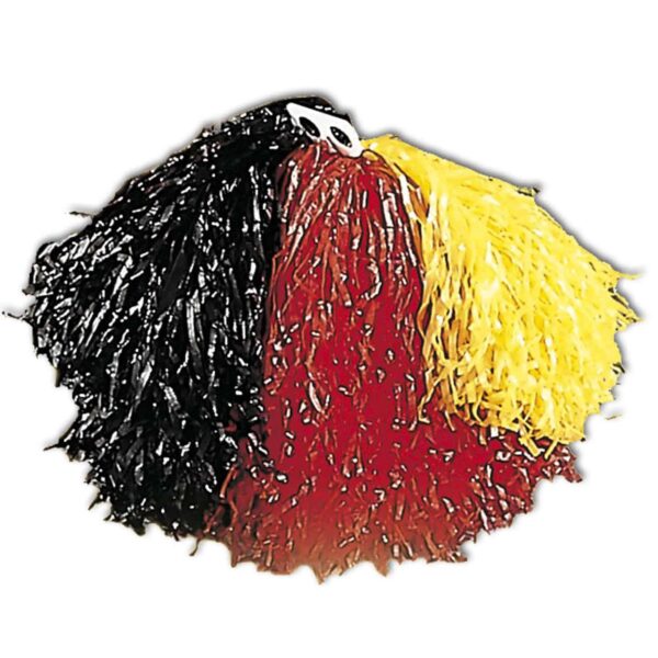 Pom Pom Nero Rosso Giallo Germania