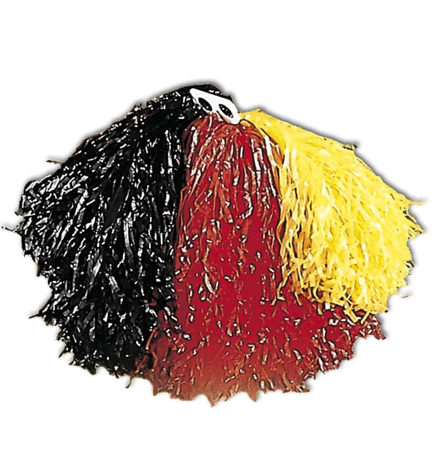 Pom Pom Nero Rosso Giallo Germania
