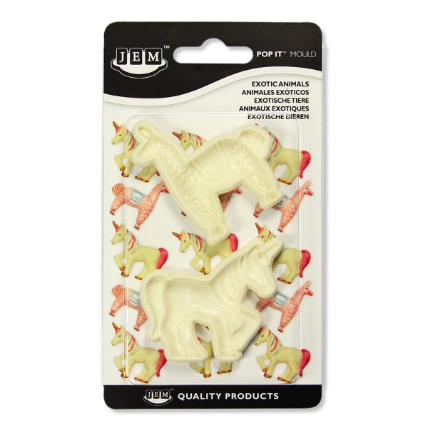 JEM Tagliapasta Animali Esotici Set 2