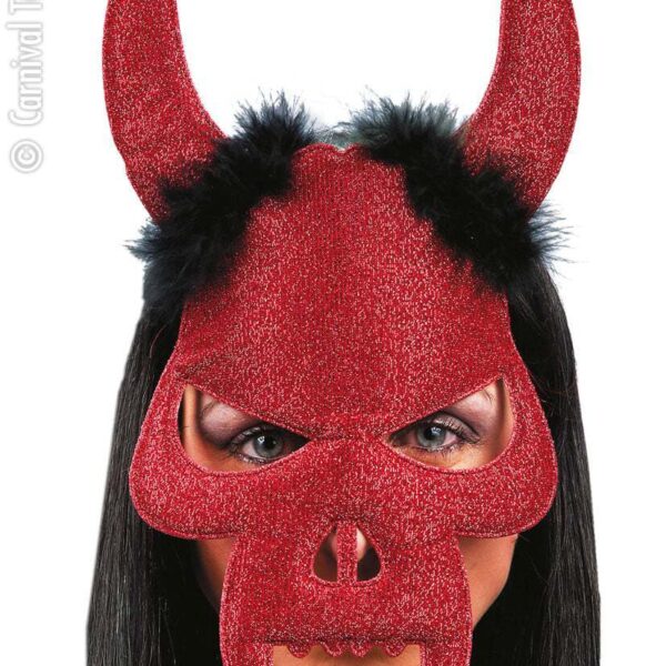 Maschera da Diavolo Rossa