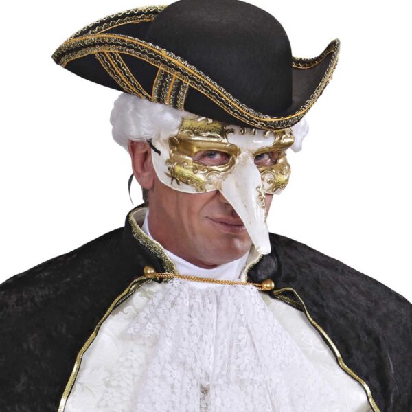 Maschera Veneziana Bianca