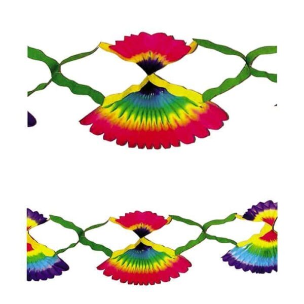 Festone in Carta Maxi Magnolia Multicolore