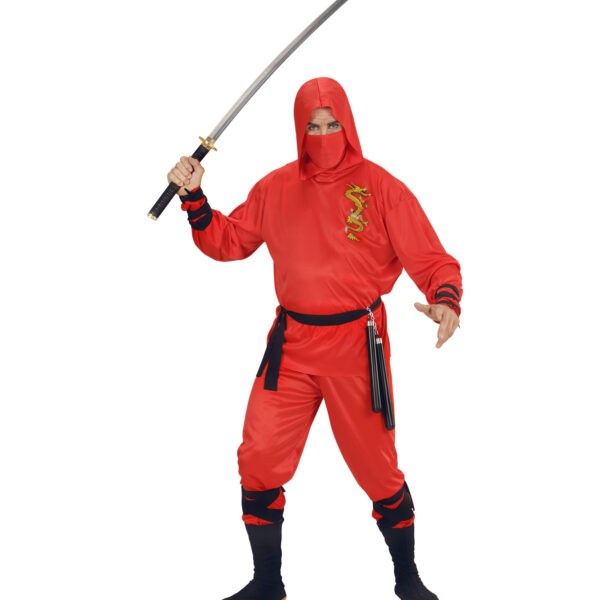 Costume da Ninja Rosso