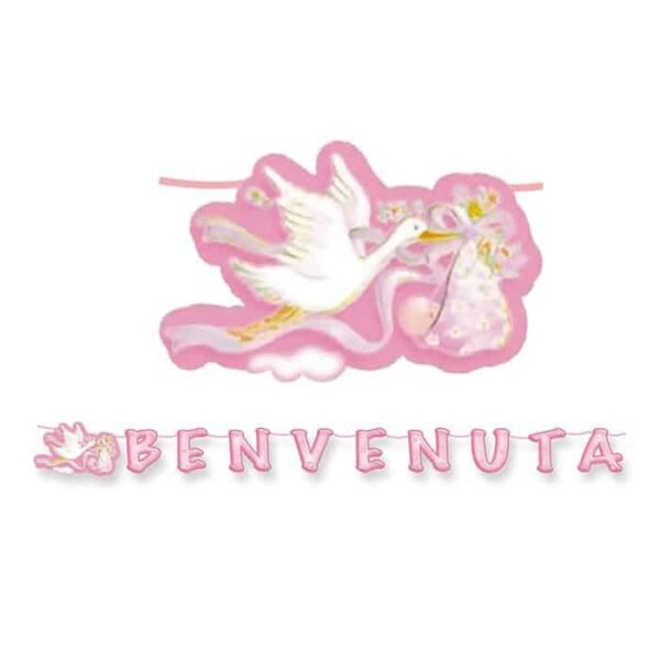 Festone Scritta Maxi Benvenuta