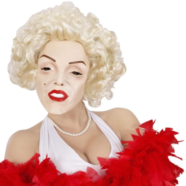 Maschera da Marilyn Monroe in Schiuma di Lattice