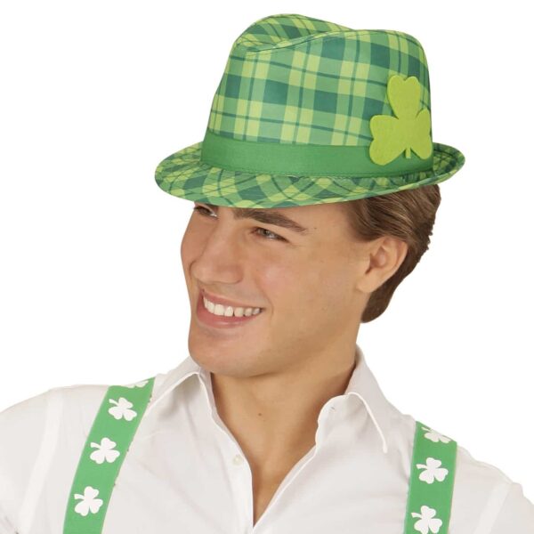 Cappello Tartan Verde da Gangster
