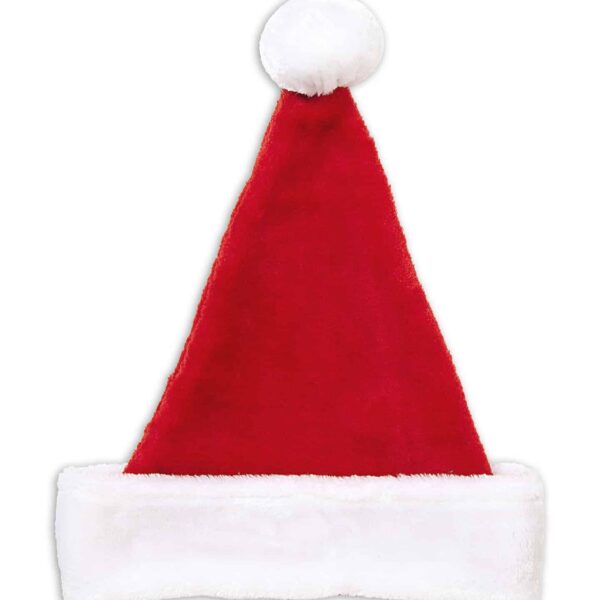 Cappello da Babbo Natale in Peluche