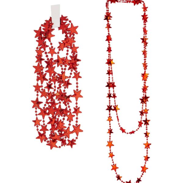 Collana con Stelle Rosse