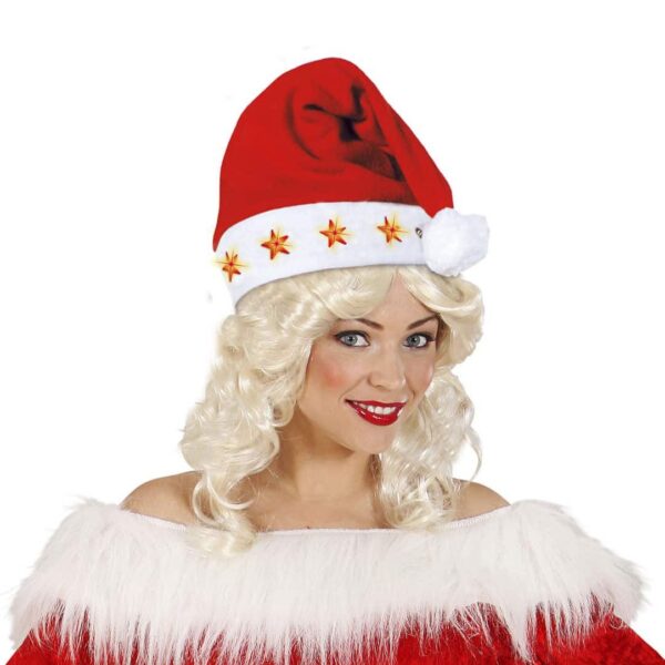 Cappello da Babbo Natale con stelle