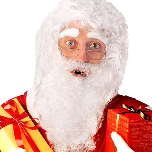 Parrucca e Barba di Babbo Natale
