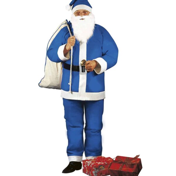 Costume da Babbo Natale Blu