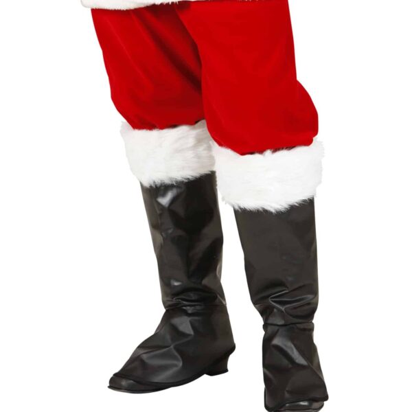 Copristivali neri da Babbo Natale