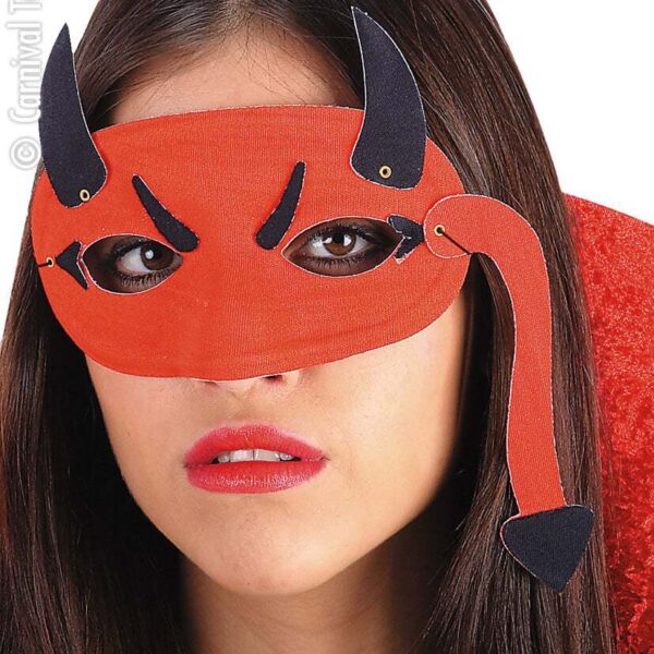 Maschera da Diavolo Rossa