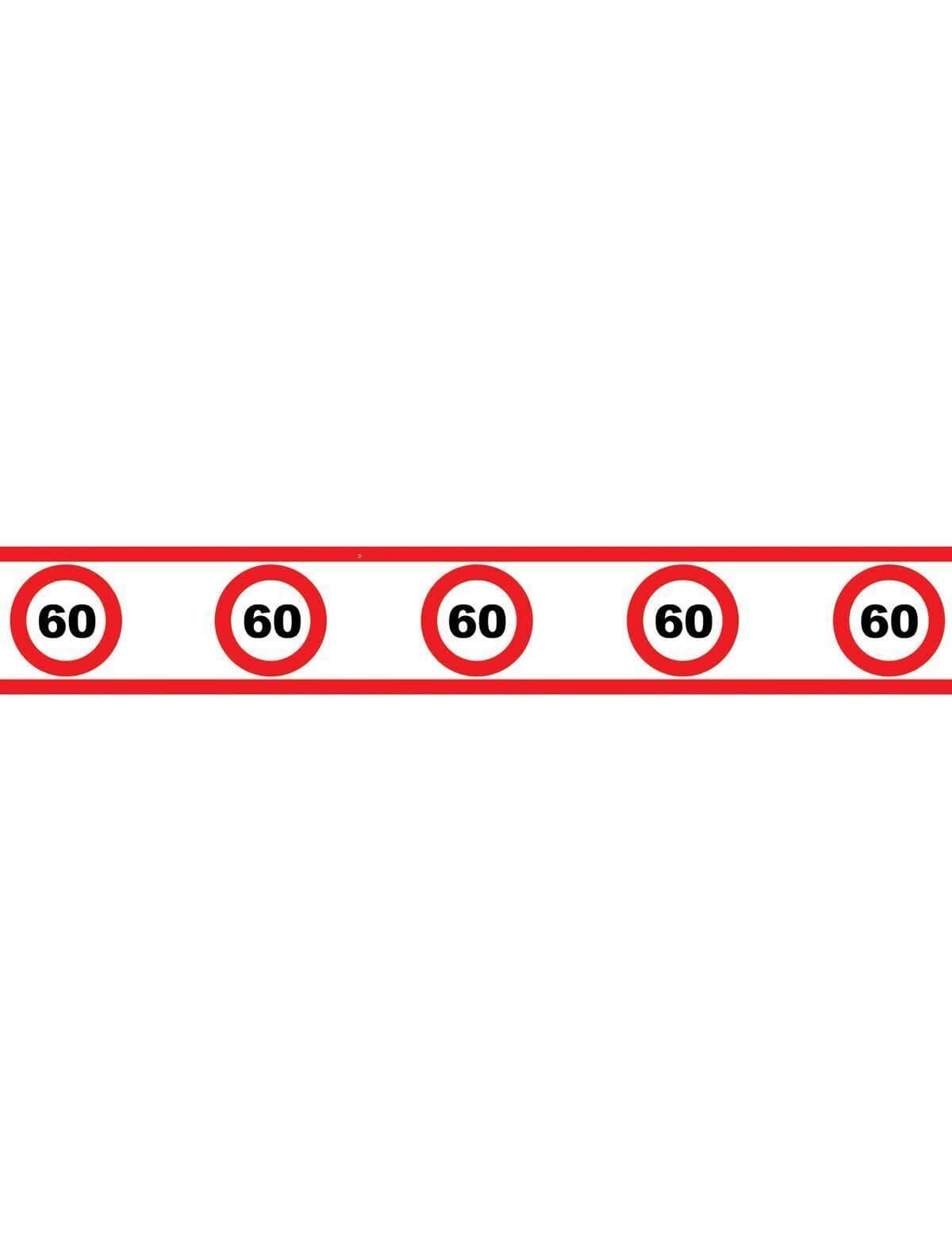 Festone Compleanno Numero Limite 60