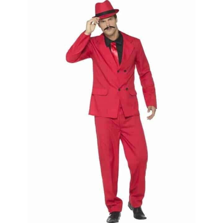 Costume da Gangster Rosso