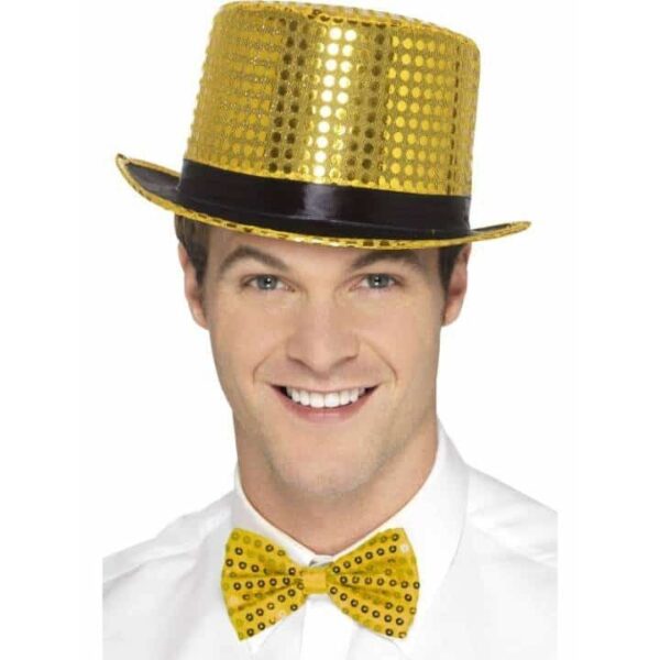 Cilindro Oro in Paillettes
