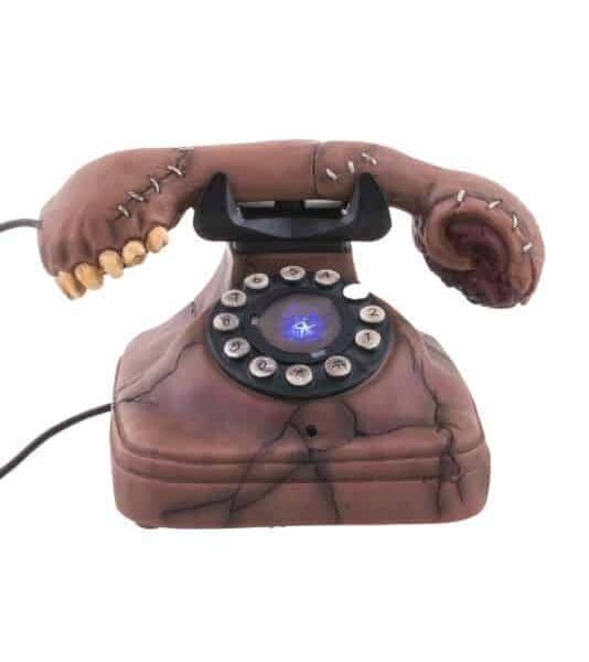 Telefono in Pelle Umana con Suoni