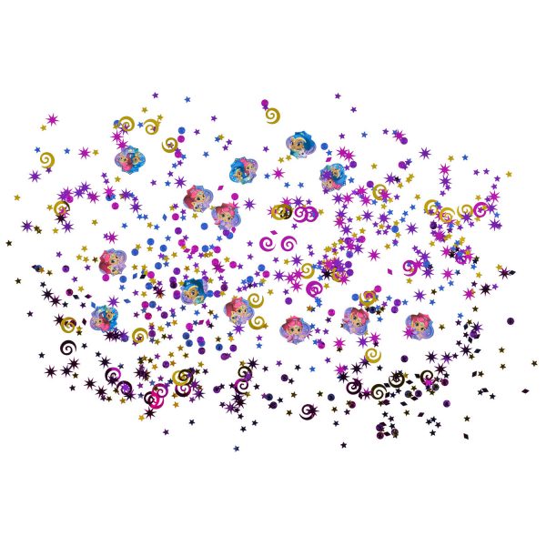Confetti Shimmer & Shine Sagomati in Plastica