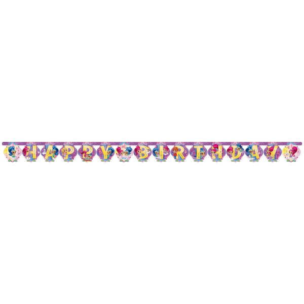 Festone Sagomato Shimmer & Shine