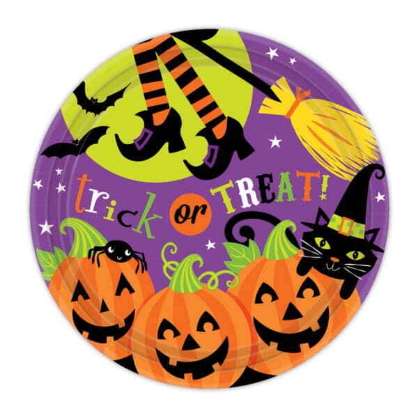 Piatti Halloween Dolcetto o Scherzetto