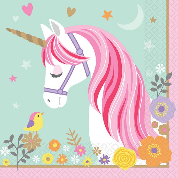 Tovaglioli Unicorno Magico