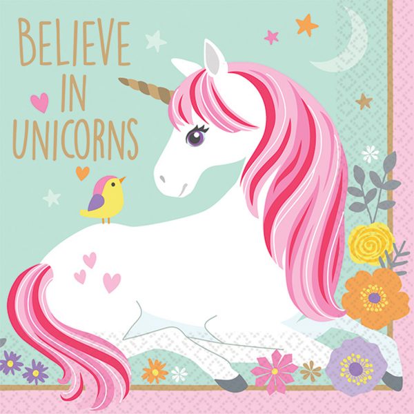Tovagliolini Unicorno Magico