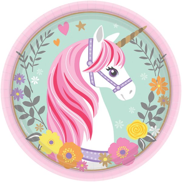 Piattini Unicorno Magico