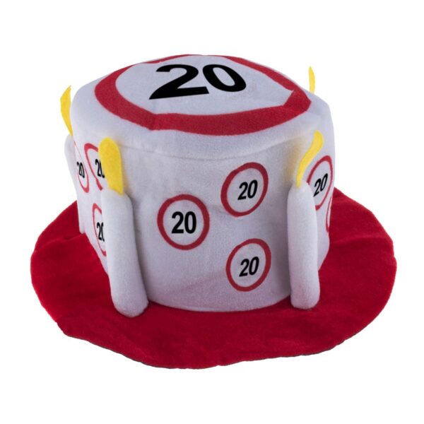 Cappello Compleanno con Numero 20