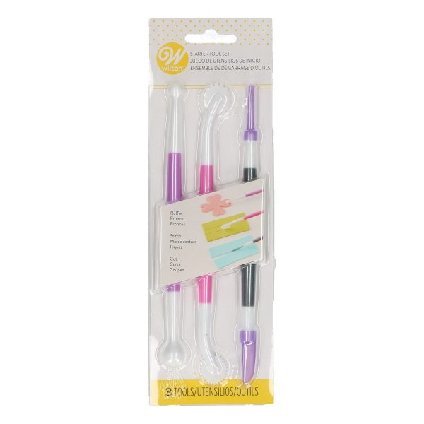 Wilton Strumenti Fondant e Pasta Gomma Set 3