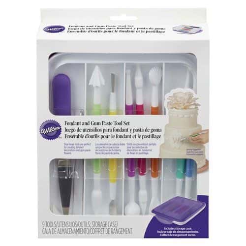 Wilton Strumenti Fondant & Pasta Gomma Set 10