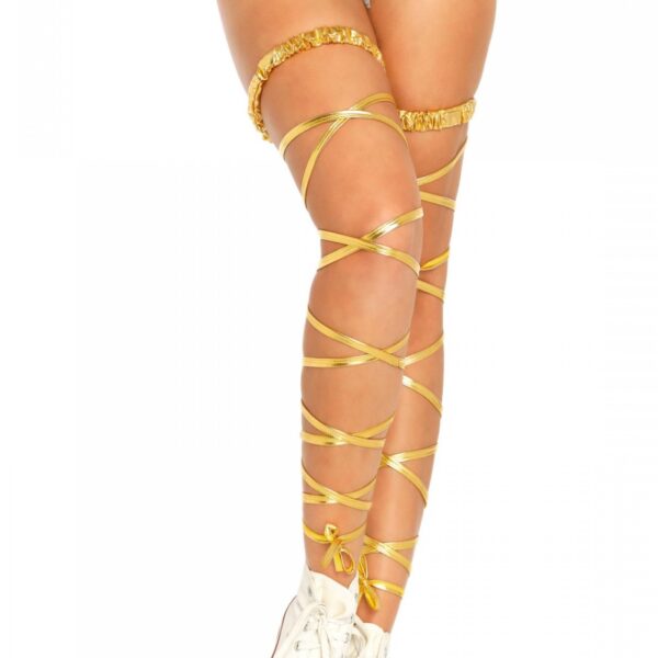 Lacci Corde per le Gambe Oro Argento o Multicolore
