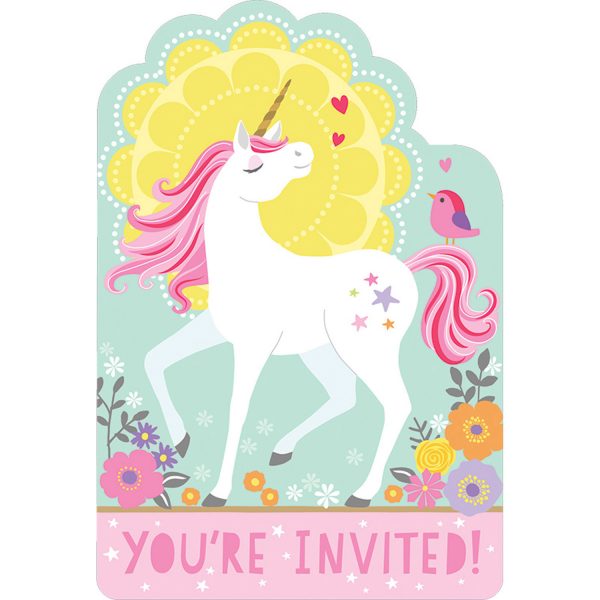 Inviti Festa Unicorno Magico