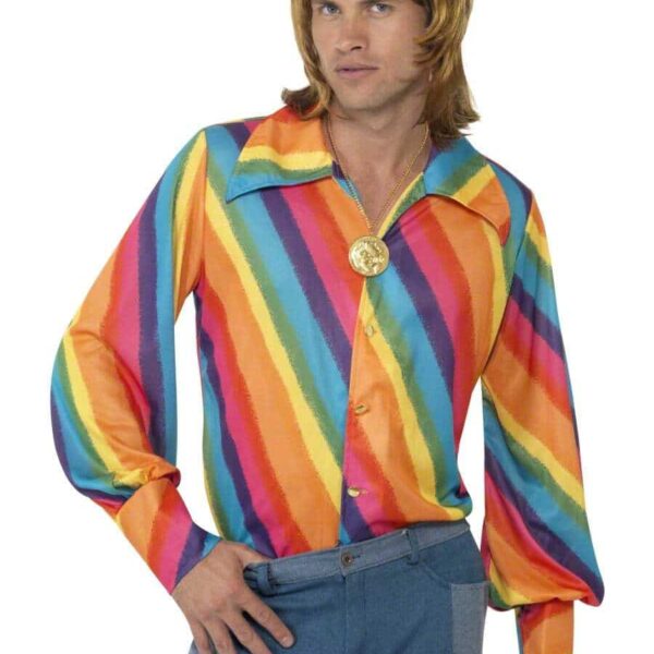 Camicia Arcobaleno anni'70