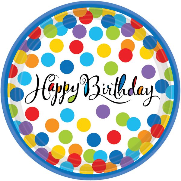 Piatti Happy Birthday Confetti Bash