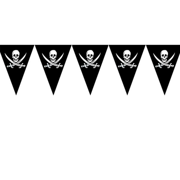 Festone Bandierine Pirati