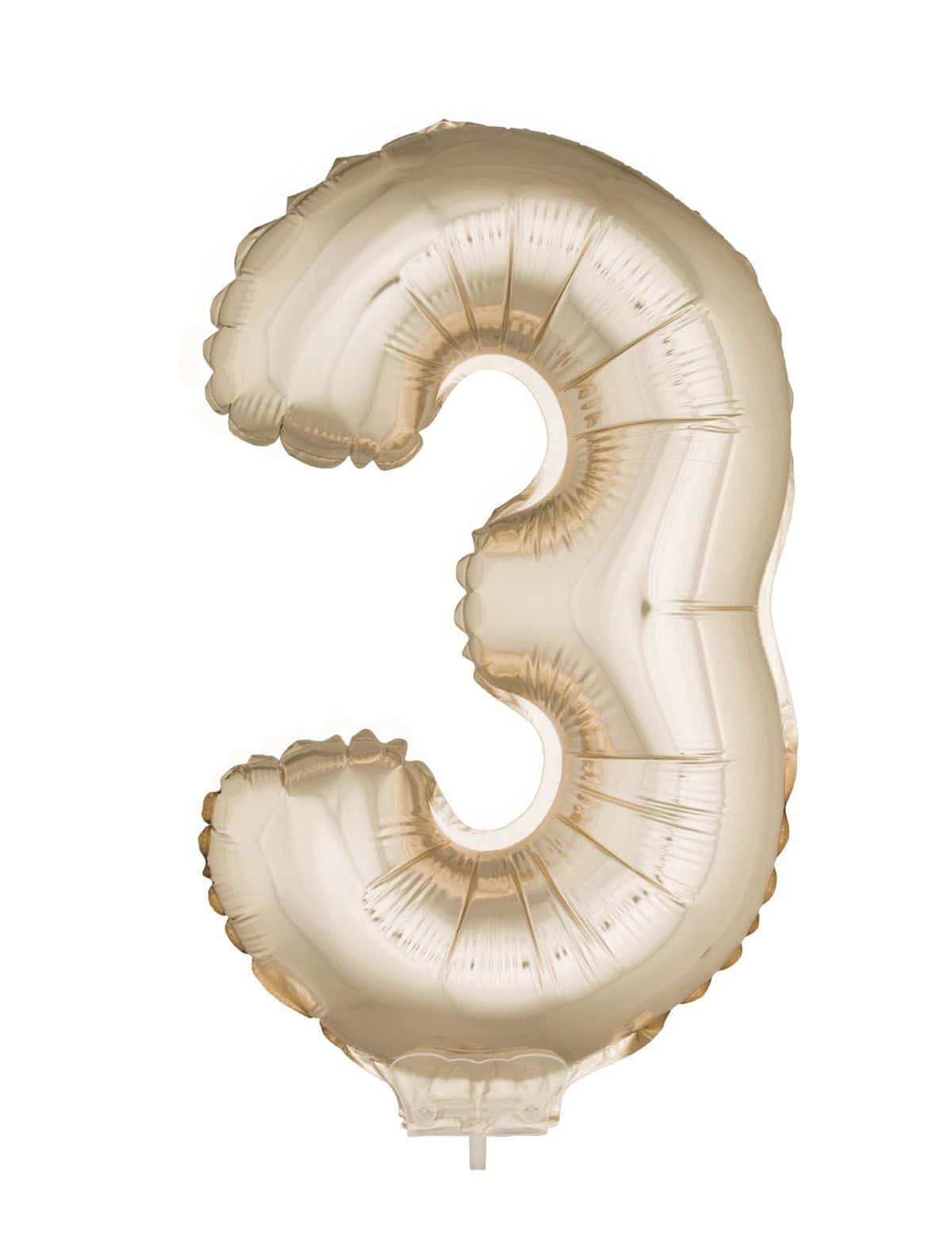 Numeri in Mylar Bronzo da 40 Centimetri