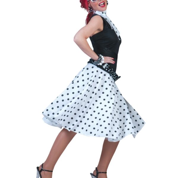 Gonna e Foulard Bianca a Pois Rock'N Roll
