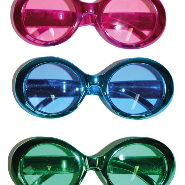 Occhiali Disco Retrò Colori Assortiti