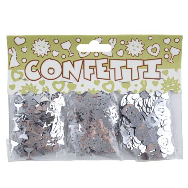 Confetti Argento Mix Metallici
