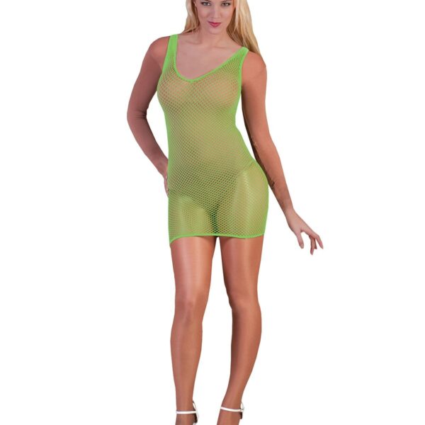 Body Verde Fluo Retato Fine