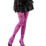 Collant Rosa Zebrato