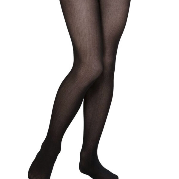 Collant Nero Opaco da Bambina