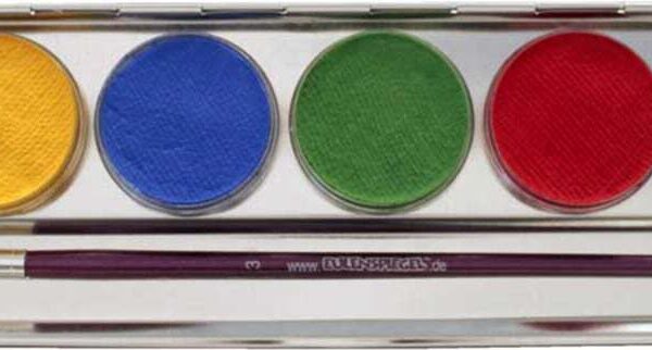 Paletta di Metallo 6 Colori Combinata