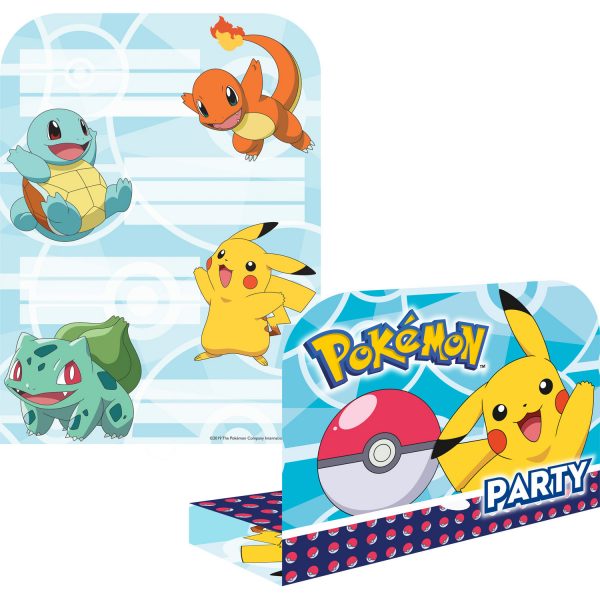 Inviti Festa di Compleanno Pokemon